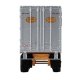 Flexi-Van 40′ Trailer 2-Pack - Assembled -- Pittsburgh & Lake Erie (yellow NYC logo, Flexi-V, HO, Walthers SceneMaster 2611