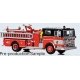 Ward LaFrance Fire Engine - Assembled -- Chicago Fire Department (red, black), HO, Iconic Replicas 870648