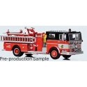Ward LaFrance Fire Engine - Assembled -- Chicago Fire Department (red, black), HO, Iconic Replicas 870648
