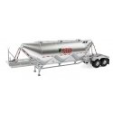 Dry Bulk Semi Trailer - Assembled - Transload Facility -- Medusa Cement, HO, Walthers SceneMaster 2621