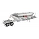Dry Bulk Semi Trailer - Assembled - Transload Facility -- Medusa Cement, HO, Walthers SceneMaster 2621