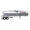 Chemical Tank Trailer - Assembled -- Pehoski Transport, HO, Walthers SceneMaster 12351