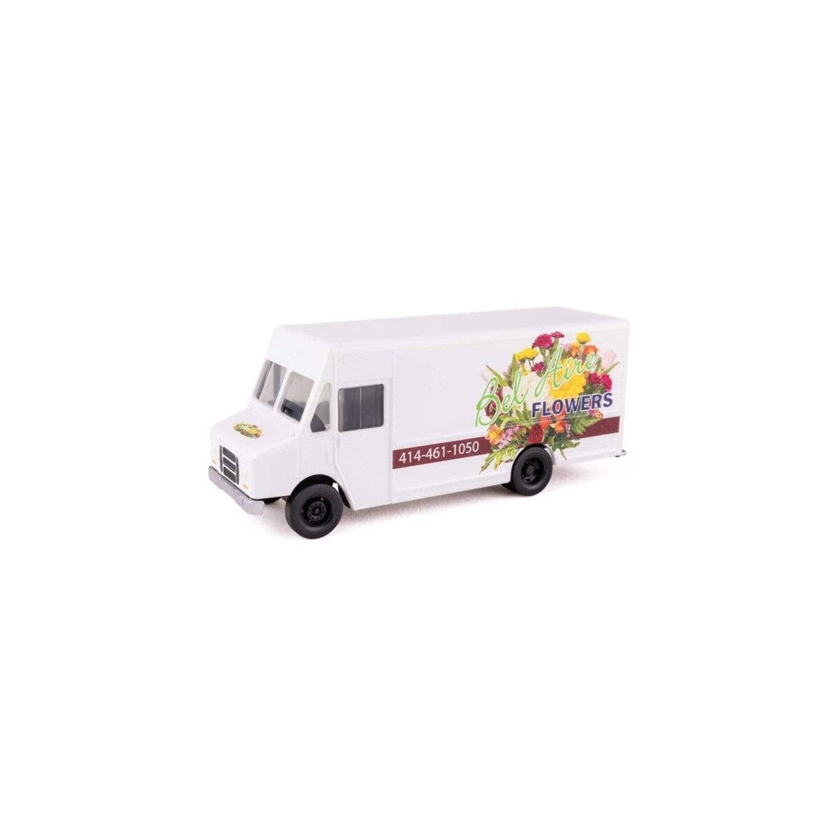 Morgan Olson(R) Route Star Van -- Bel Aire Flowers, HO, Walthers SceneMaster 12115
