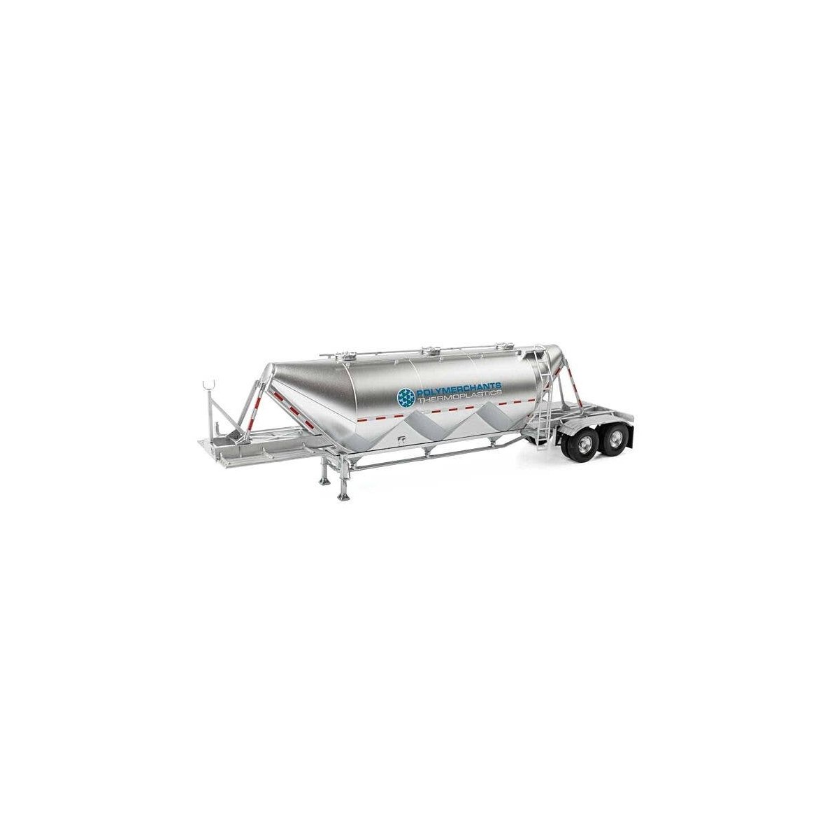 Dry Bulk Semi Trailer - Assembled - Transload Facility -- Polymerchant, HO, Walthers SceneMaster 2622