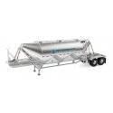 Dry Bulk Semi Trailer - Assembled - Transload Facility -- Polymerchant, HO, Walthers SceneMaster 2622