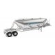 Dry Bulk Semi Trailer - Assembled - Transload Facility -- Polymerchant, HO, Walthers SceneMaster 2622