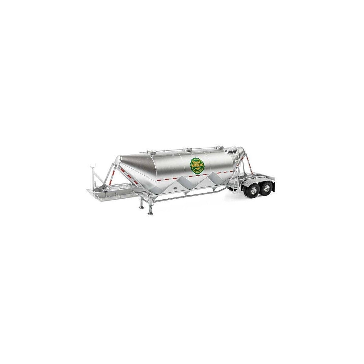Dry Bulk Semi Trailer - Assembled - Transload Facility -- Valley Growers Association, HO, Walthers SceneMaster 2623