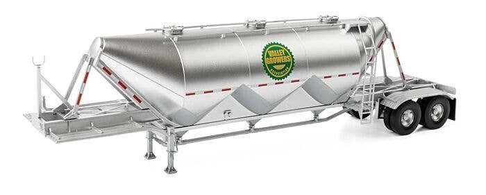Dry Bulk Semi Trailer - Assembled - Transload Facility -- Valley Growers Association, HO, Walthers SceneMaster 2623