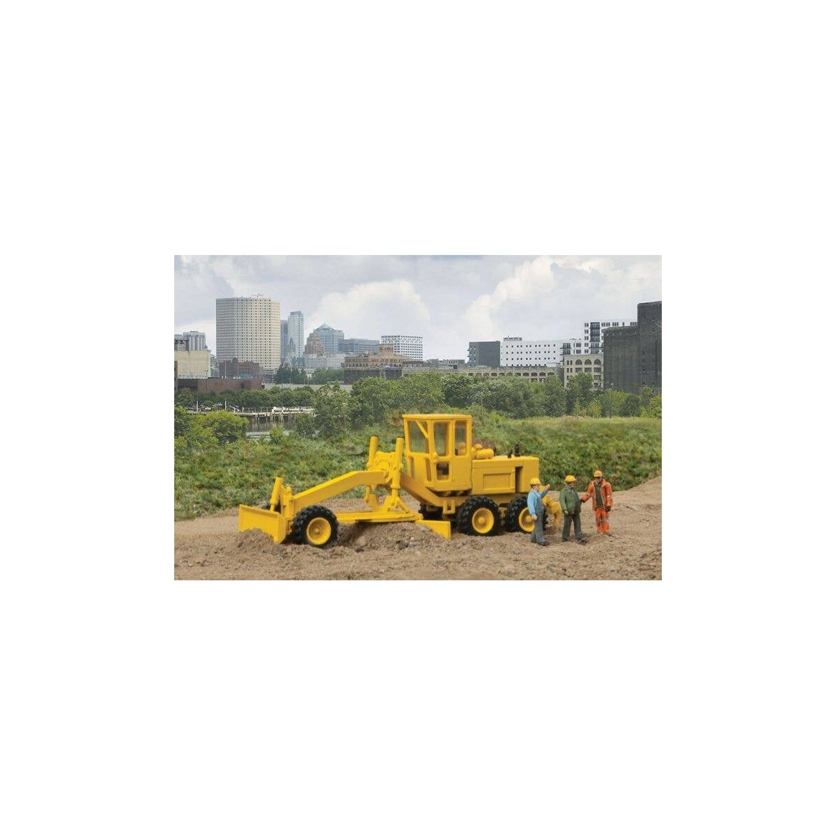 Road Grader -- Kit, HO, Walthers SceneMaster 11010