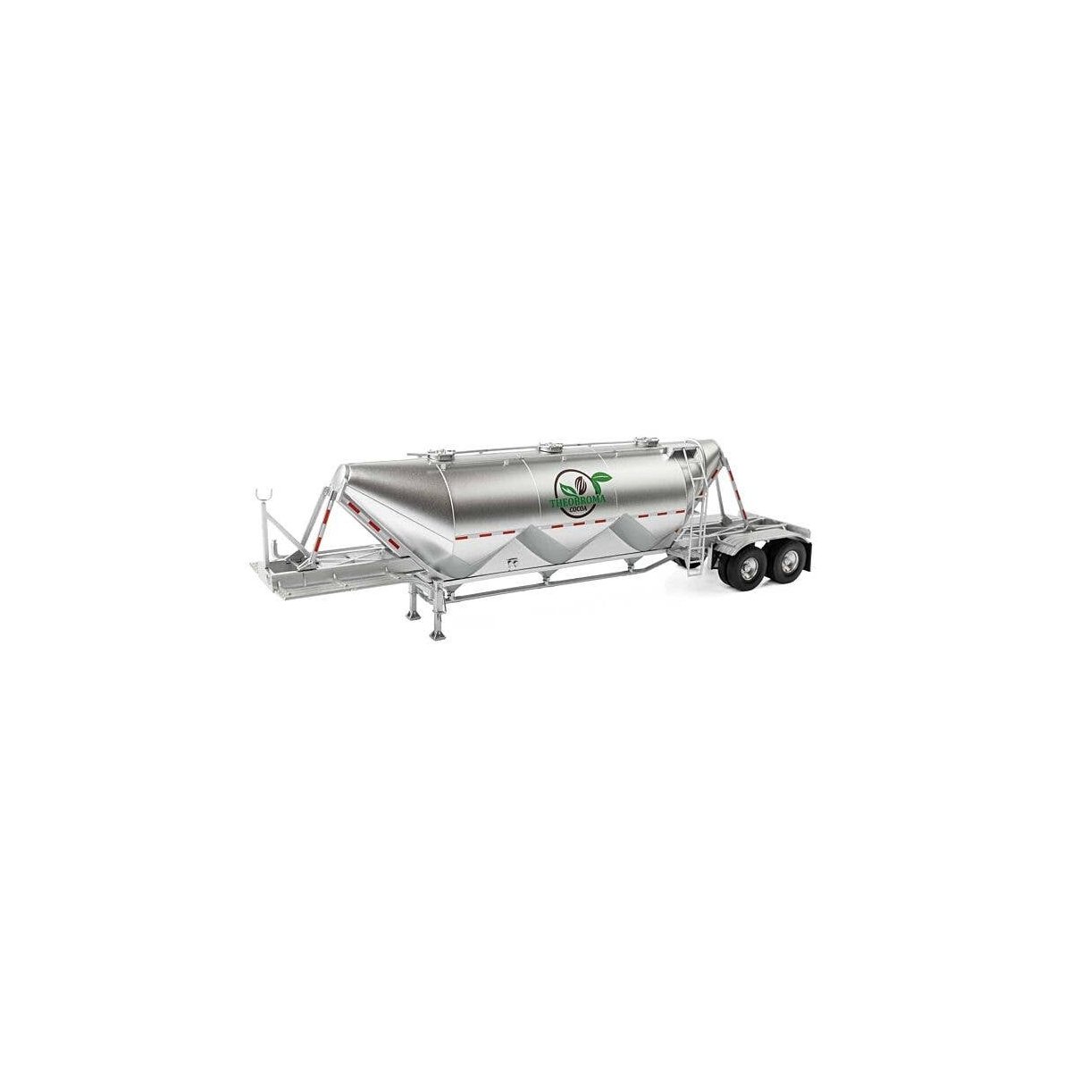 Dry Bulk Semi Trailer - Assembled - Transload Facility -- Theobroma, HO, Walthers SceneMaster 2625
