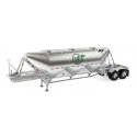 Dry Bulk Semi Trailer - Assembled - Transload Facility -- Theobroma, HO, Walthers SceneMaster 2625