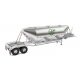 Dry Bulk Semi Trailer - Assembled - Transload Facility -- Theobroma, HO, Walthers SceneMaster 2625