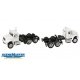 International(R) 4900 Dual-Axle Semi Tractor Only - Assembled -- White, HO, Walthers SceneMaster 11180