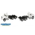 International(R) 4900 Dual-Axle Semi Tractor Only - Assembled -- White, HO, Walthers SceneMaster 11180