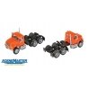 International(R) 4900 Dual-Axle Semi Tractor Only - Assembled -- Orange, HO, Walthers SceneMaster 11183