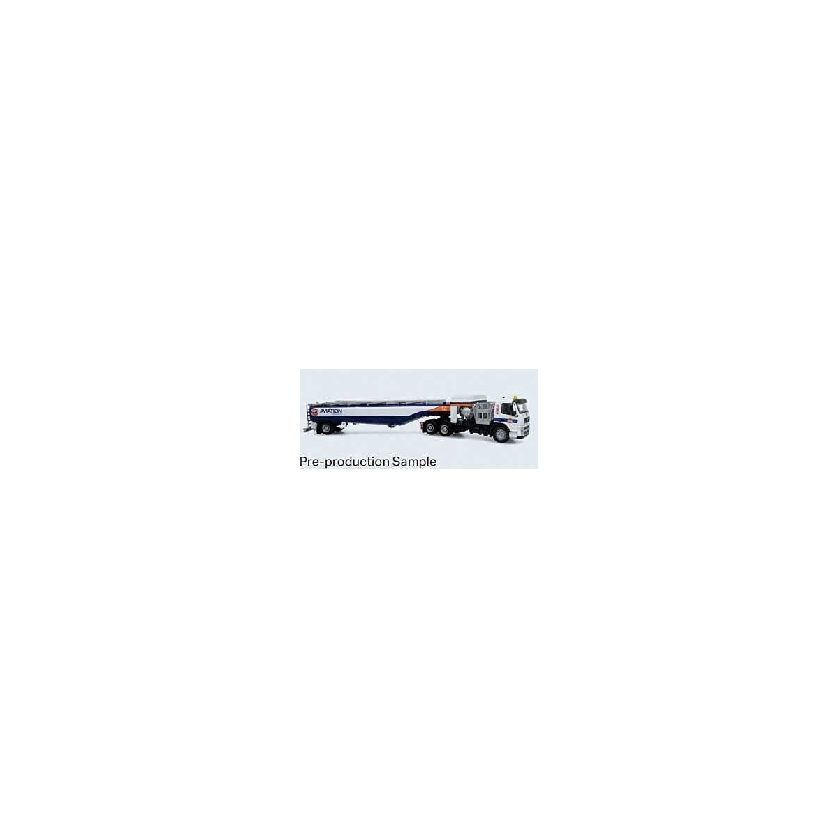 Esterer Airport Tanker - Assembled -- Gulf Aviation (white, black, orange), HO, Iconic Replicas 870638