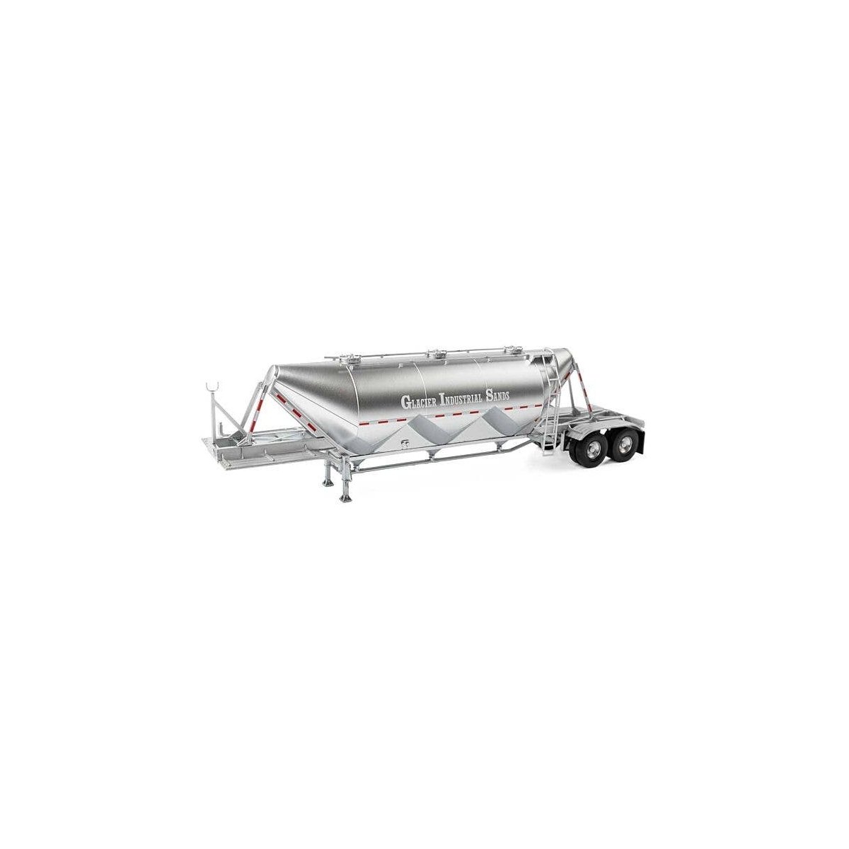 Dry Bulk Semi Trailer - Assembled - Transload Facility -- Glacier Sands, HO, Walthers SceneMaster 2626