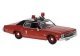 Dodge Monaco - Assembled -- Chicago Fire Department (red, black), HO, Brekina Automodelle 18157