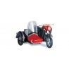 MZ 250 Motorcycle w/Side Car - Assembled -- Various Standard Colors, HO, Herpa Models 53433