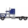 1970s Kenworth W900 Seminole Tractor w/60′ VIT Aerodyne Sleeper Cab- Assemb -- Blue, White, N, Trainworx Inc 49044