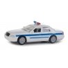 Ford(R) Crown Victoria Police Interceptor -- Police, Sheriff & Highway Patrol Decals (white, Blue Stripe, Nonworking Lights, HO,