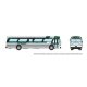 Mid-1960s - 1980s Suburban New Look Bus - Lighted - Assembled -- GO Transit 1050 (Late, green, HO, Rapido Trains Inc 753111