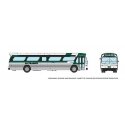 Mid-1960s - 1980s Suburban New Look Bus - Lighted - Assembled -- GO Transit 1050 (Late, green, HO, Rapido Trains Inc 753111