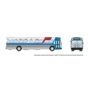 Mid-1960s - 1980s Suburban New Look Bus - Lighted - Assembled -- New York Bus Service 1498 (s, HO, Rapido Trains Inc 753130