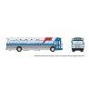 Mid-1960s - 1980s Suburban New Look Bus - Lighted - Assembled -- New York Bus Service 1498 (s, HO, Rapido Trains Inc 753130