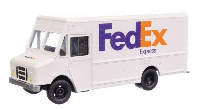 Morgan Olson(R) Route Star Van -- FedEx Express, HO, Walthers SceneMaster 12103