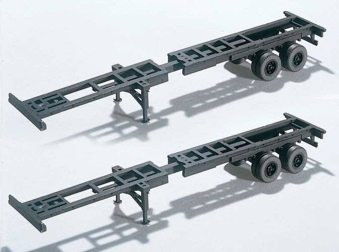 Extendible Container Chassis - Kit, HO, Walthers SceneMaster 4105