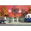Small Street Lights pkg(2), HO, Walthers SceneMaster 4302