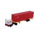 Tractor/Trailer -- Yard Tractor w/40′ Container & Chassis, N, Kato USA Inc 31620