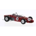 1961 Ferrari F 156 - Assembled -- Graf Berghe von Trips 20 Reims (red, white, German Letteri, HO, Brekina Automodelle 22994