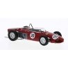 1961 Ferrari F 156 - Assembled -- Graf Berghe von Trips 20 Reims (red, white, German Letteri, HO, Brekina Automodelle 22994