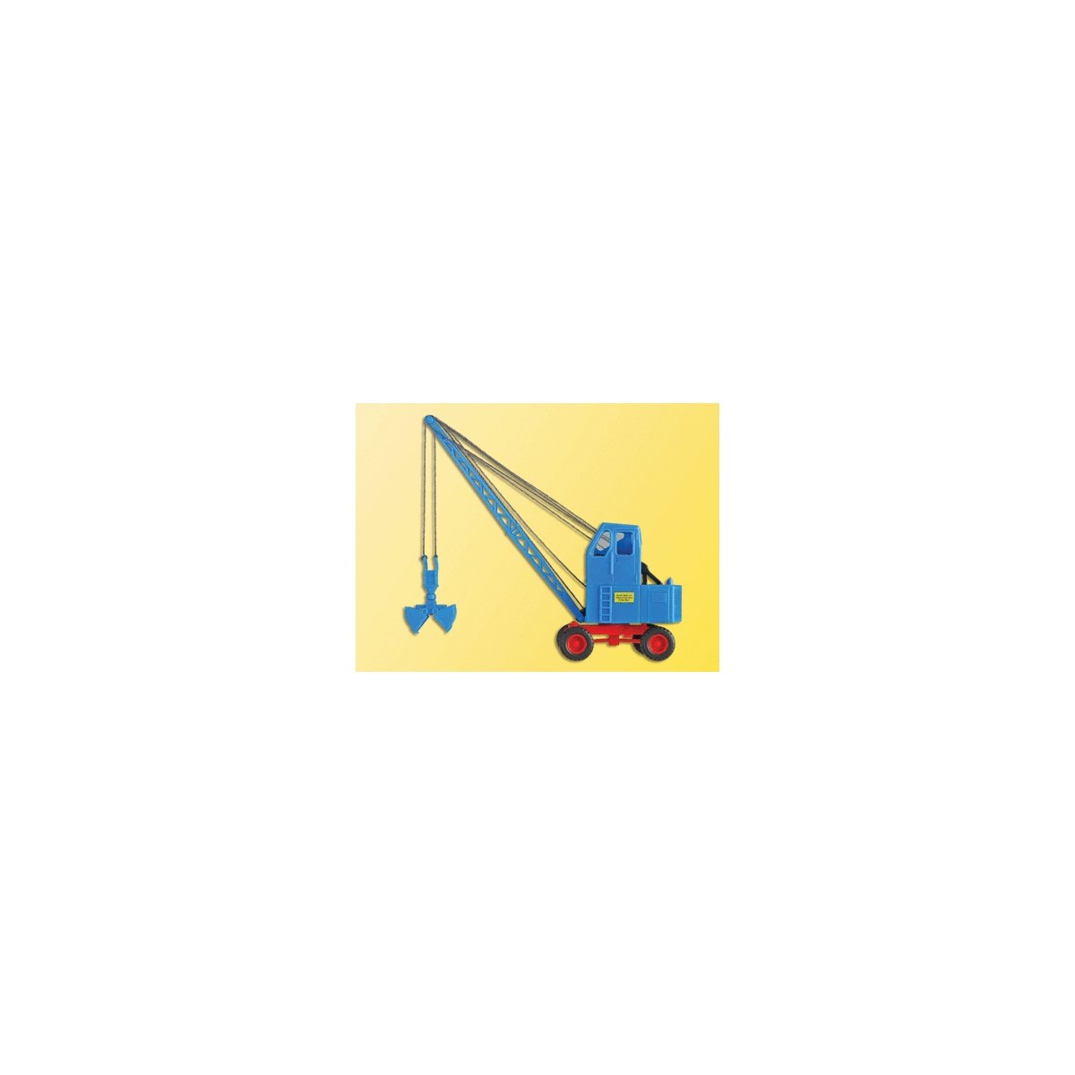 European Construction Equipment -- Fox Excavator with Low & High Cabs, HO, Kibri 11281