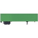 45′ Highway Trailer - Kit -- Undecorated (green), HO, Accurail Inc 9980