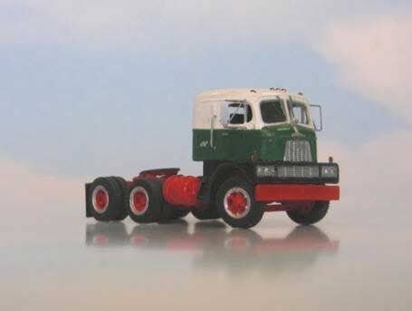 1958-1962 Mack H-67 Tandem-Axle Tractor Only - Resin Kit -- Undecorated, HO, Sylvan Scale Models V092