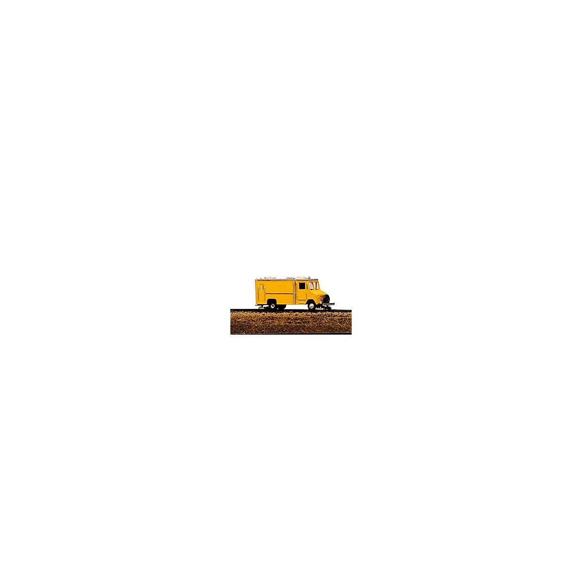 MOW Vehicles -- Box Van High Rail Inspection Vehicle, N, Railway Express Miniatures 2031