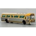 GM SDH-5307 New Look Suburban Bus - Lighted - Assembled -- New York MTA 01122 (silver, white, b, HO, Iconic Replicas 753166