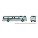 Mid-1960s - 1980s Suburban New Look Bus - Lighted - Assembled -- GO Transit 1046 (Late, green, HO, Rapido Trains Inc 753110
