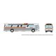 Mid-1960s - 1980s Suburban New Look Bus - Lighted - Assembled -- SEMTA Detroit Area 1560 (sil, HO, Rapido Trains Inc 753133
