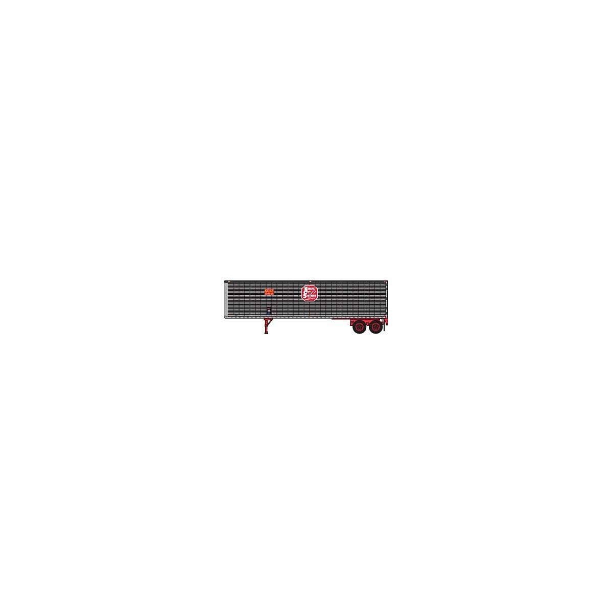 40′ Corrugated Van Trailer - Assembled -- Kansas City Southern 205060, N, Trainworx Inc 4026802