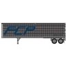 40′ Corrugated Van Trailer - Assembled -- Ferrocarril del Pacifico 23235, N, Trainworx Inc 4027801