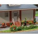 Potted Plants -- pkg(4), HO, Faller Gmbh 181284