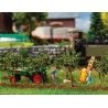 Small Apple Trees -- 1-3/4′ 4.5cm Tall pkg(10), HO, Faller Gmbh 181359
