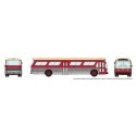 1959-1986 GM New Look-Fishbowl Bus with Working Headlights - Assembled -- Toronto (maroon, silver, yellow), N, Rapido Trains Inc