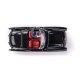 1956 Chevrolet Corvette Convertible - Assembled -- Top Down (black, white with Driver), HO, Busch Gmbh & Co Kg 45435