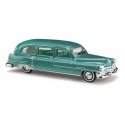 1952 Cadillac Station Wagon - Assembled -- Metallic Green, HO, Busch Gmbh & Co Kg 43483