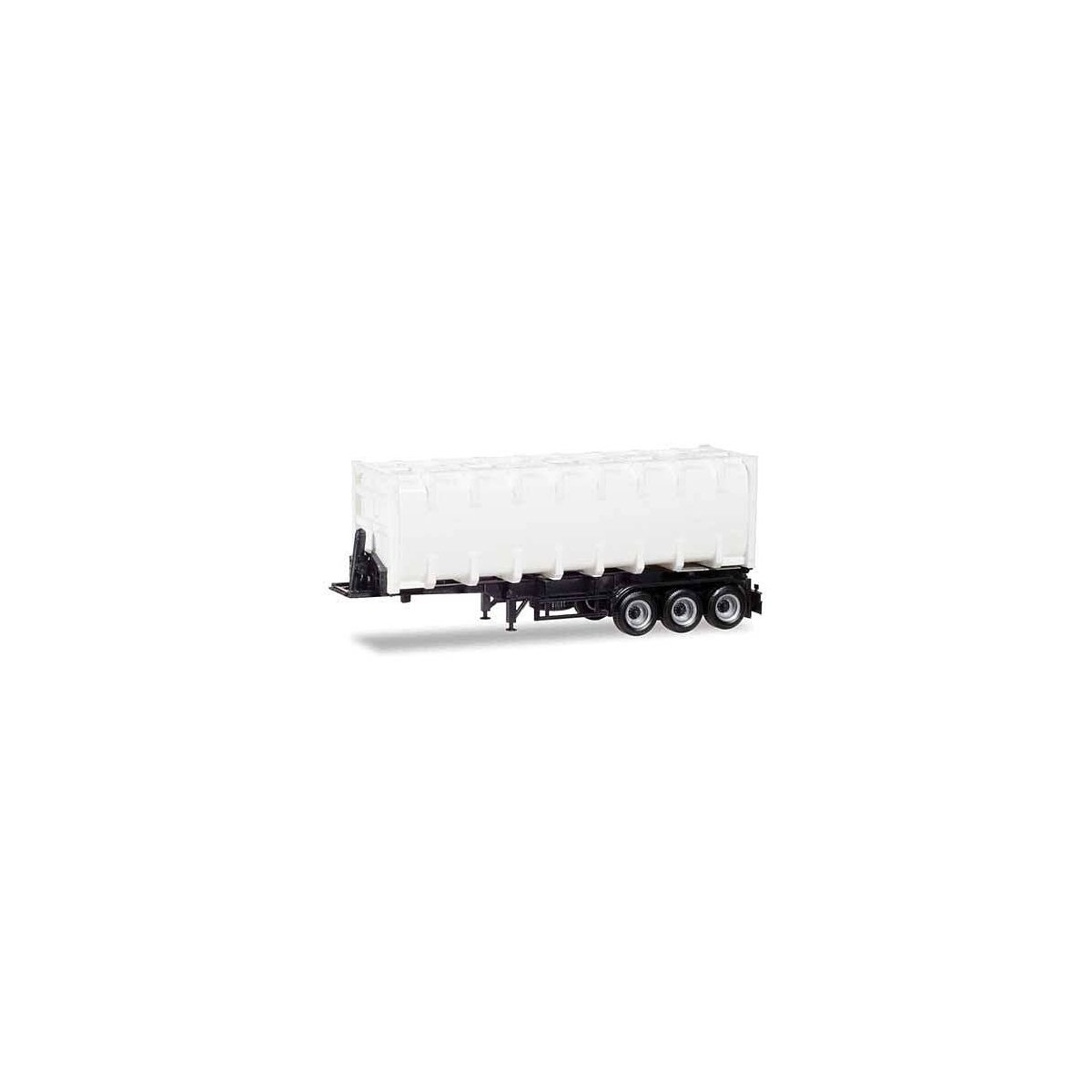 Truck/Trailers -- 30′ Bulk Container Trailer, HO, Herpa Models 76234